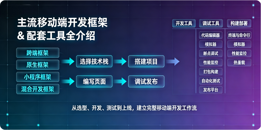 主流移动端开发框架 & 配套工具全介绍