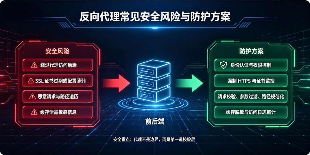 反向代理常见安全风险与防护方案