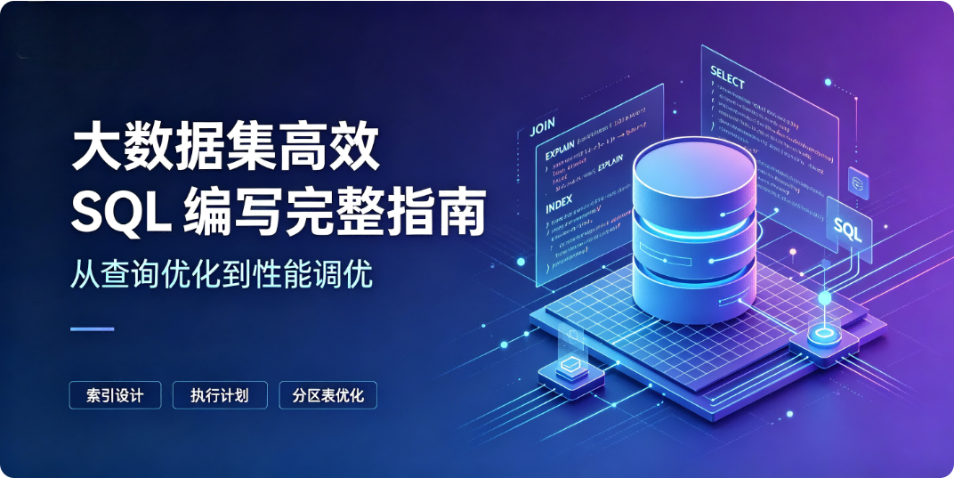 大数据集高效 SQL 编写完整指南