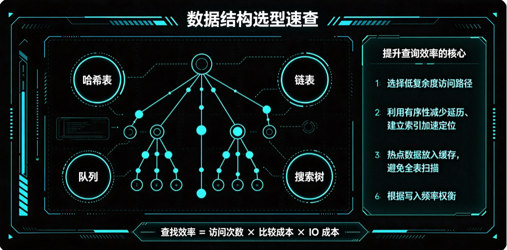 如何选择合适的数据结构提升查询效率