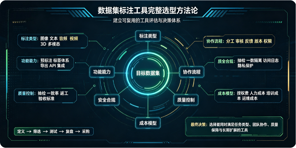 数据集标注工具完整选型方法论