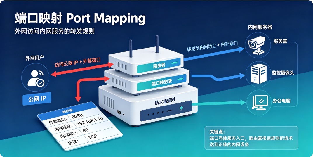 端口映射（Port Mapping）基本概念介绍
