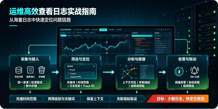 运维高效查看日志实战指南