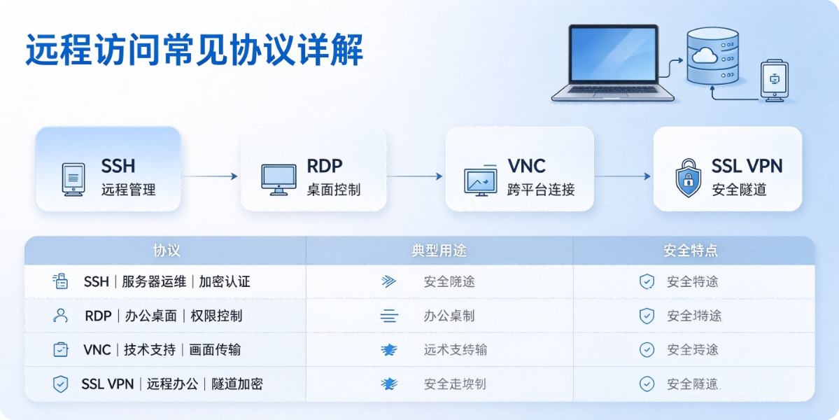 远程访问常见协议详解