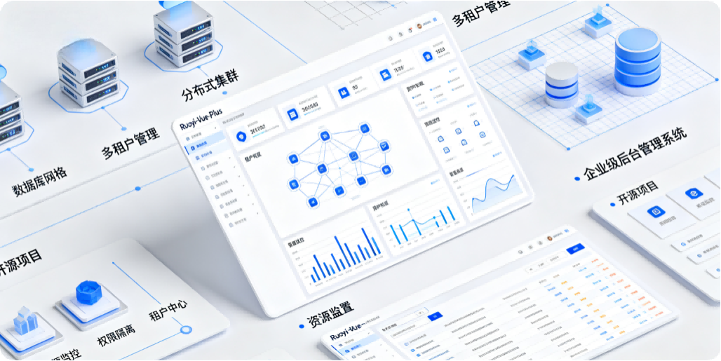 面向分布式集群与多租户场景的开源企业级后台管理系统Ruoyi-Vue-Plus