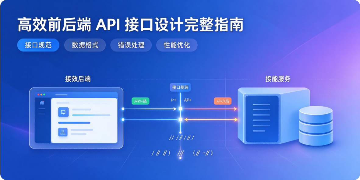 高效前后端 API 接口设计完整指南