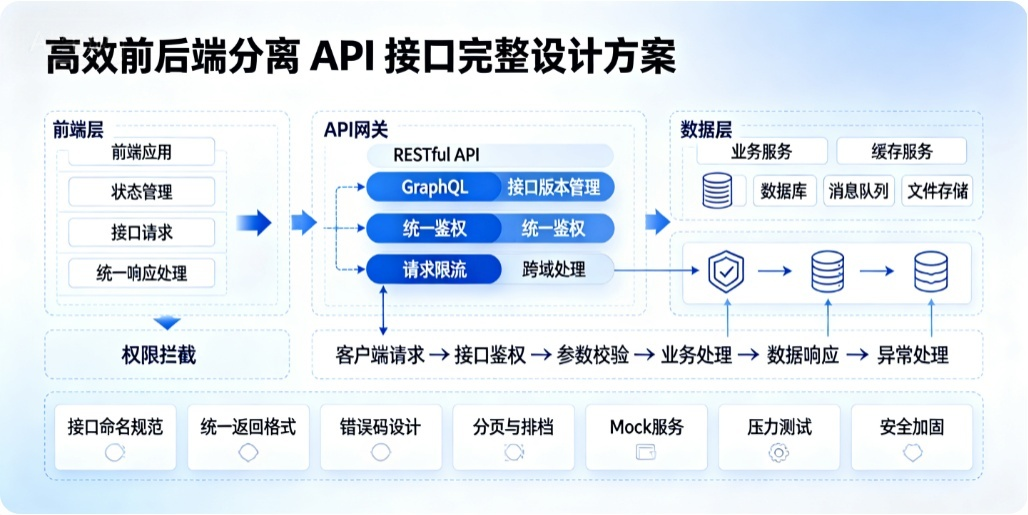 高效前后端分离 API 接口完整设计方案