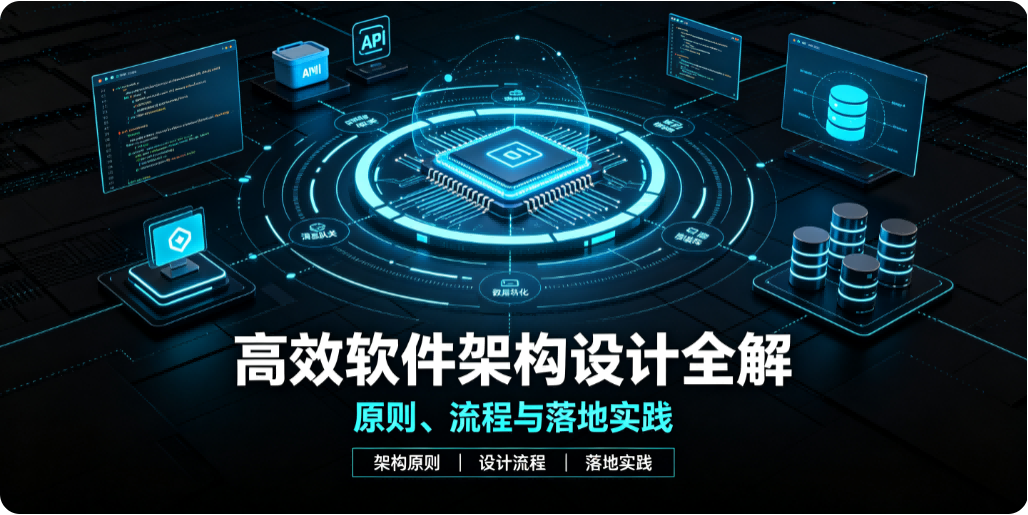 高效软件架构设计全解：原则、流程与落地实践