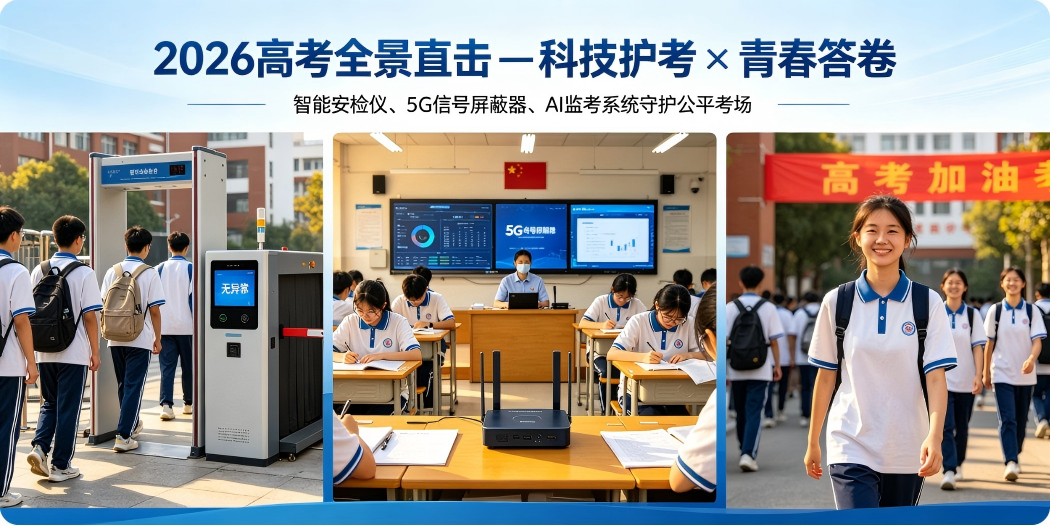 🏆 2026 高考全景直击 — 科技护考 × 青春答卷