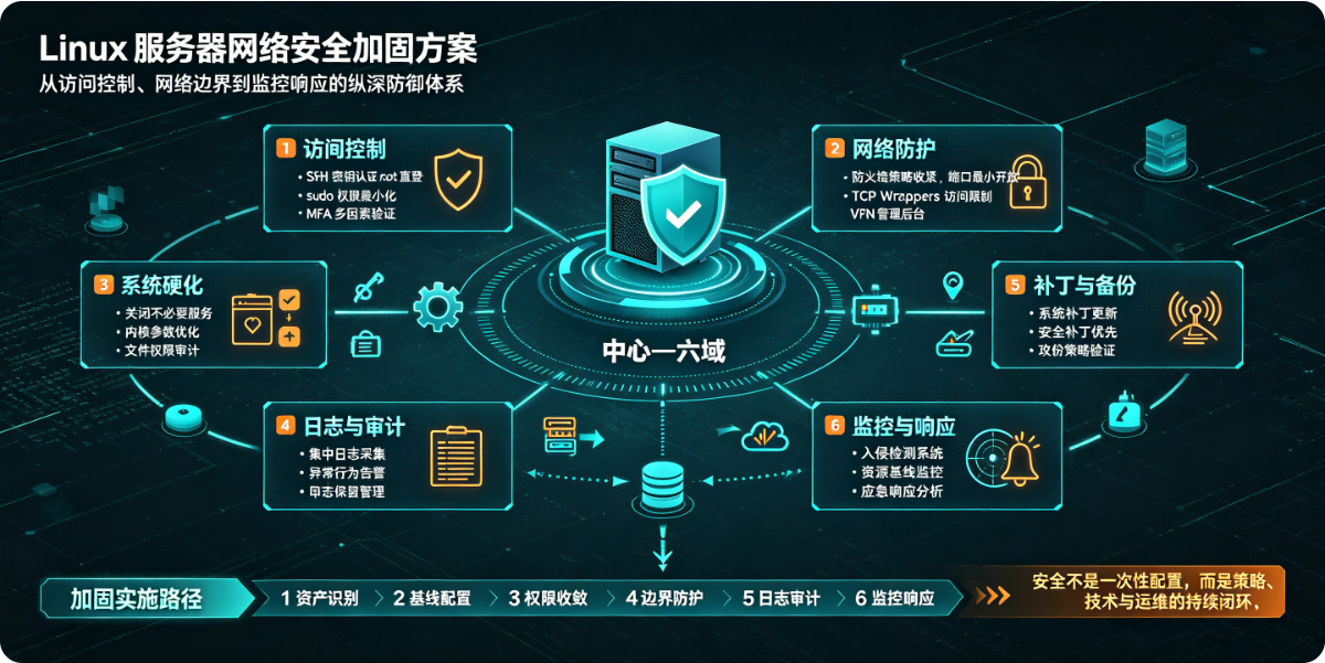 Linux 服务器网络安全加固方案