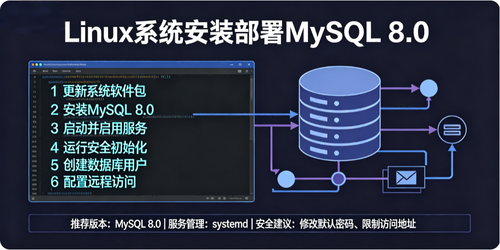 Linux系统安装部署 MySQL8.0