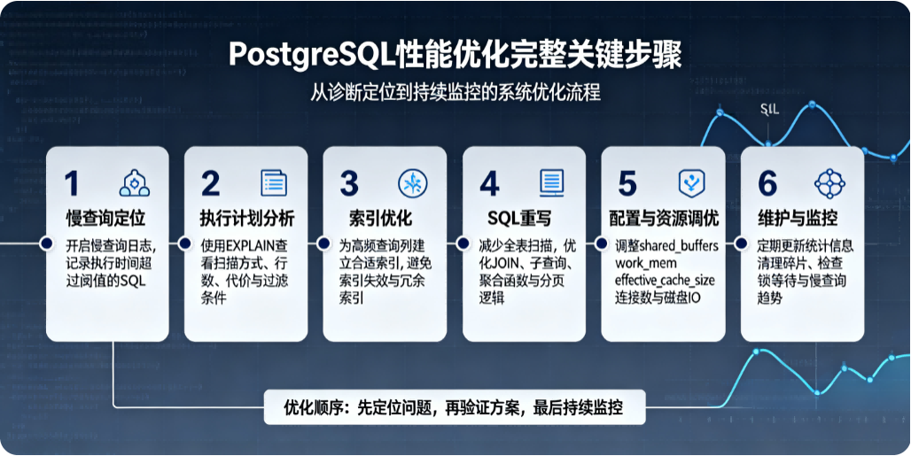 PostgreSQL 性能优化完整关键步骤