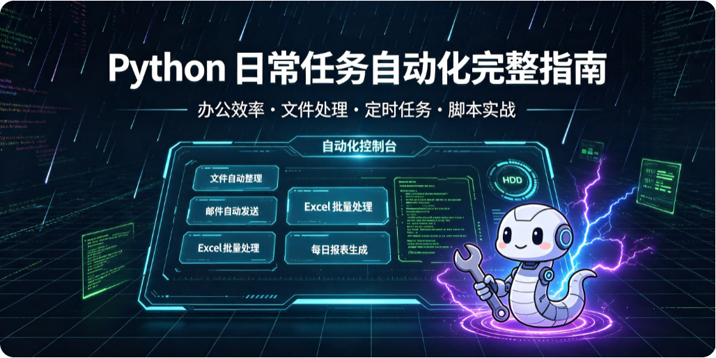 Python 日常任务自动化完整指南