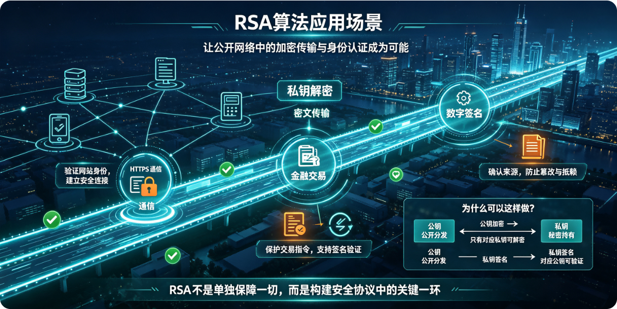 RSA 算法应用场景