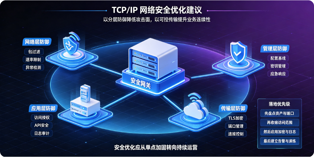 TCP/IP 网络安全优化建议